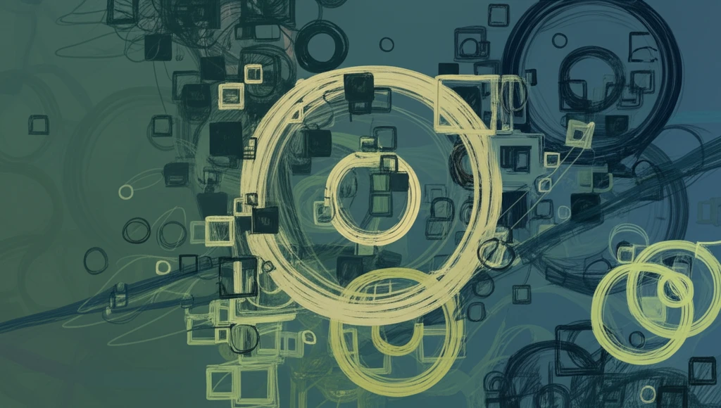 Abstract illustration symbolizing Mahler's conjecture with geometric shapes.