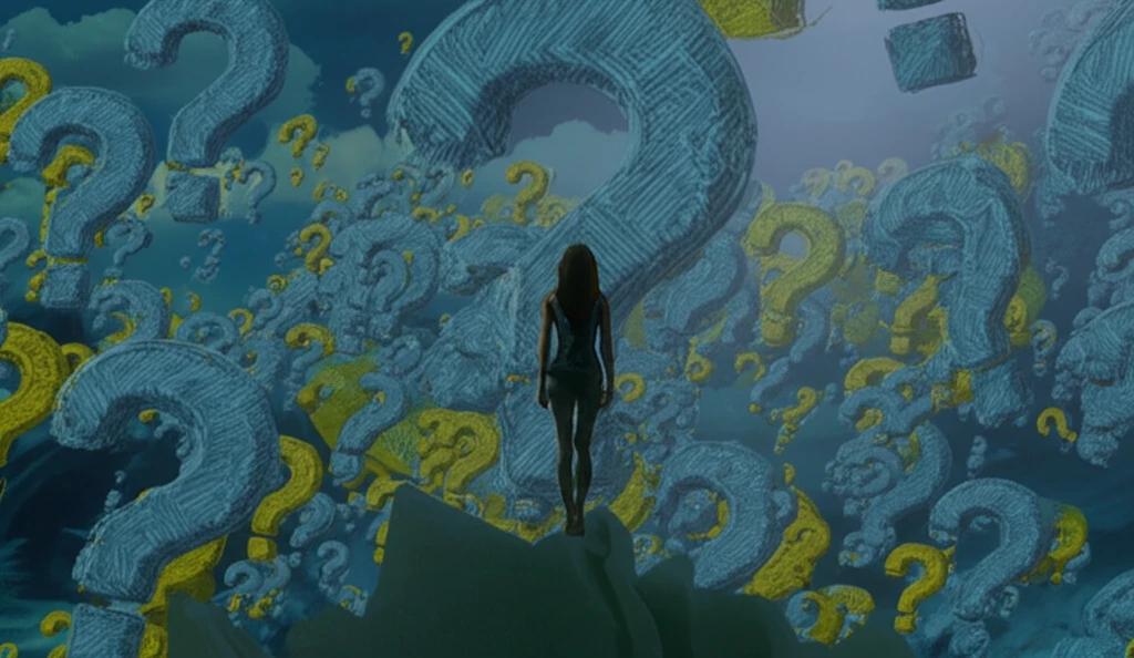 Surreal illustration symbolizing PCOS overdiagnosis