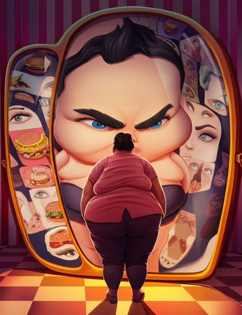 Distorted Reflections: A Visual Representation of the Obesity Stigma