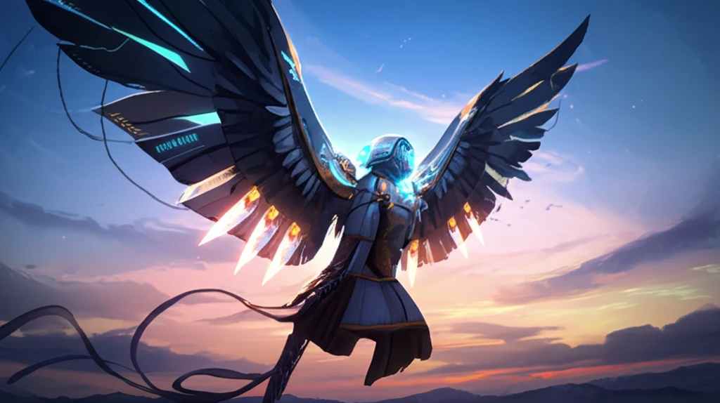 Futuristic wings with active flow control jets.