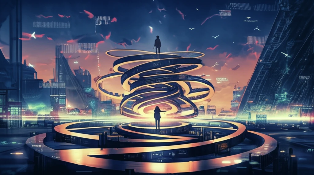 Intertwined paths of economic models