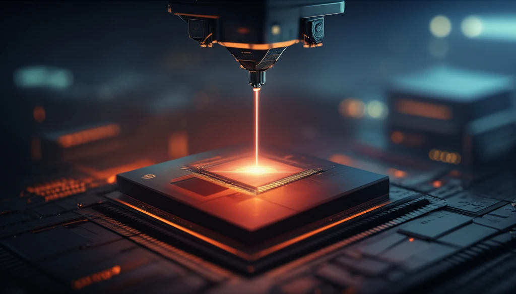 Ultrashort Pulse Laser Smoothing Microchip Surface