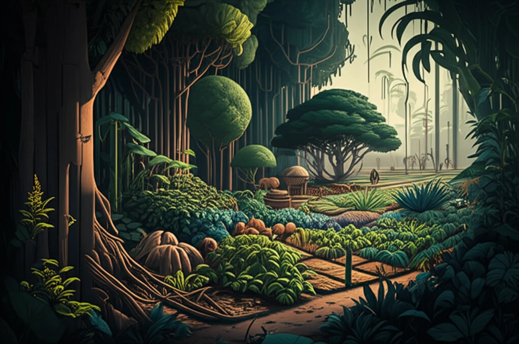 Agroecological farm in Brazil, symbolizing sustainability and resistance.