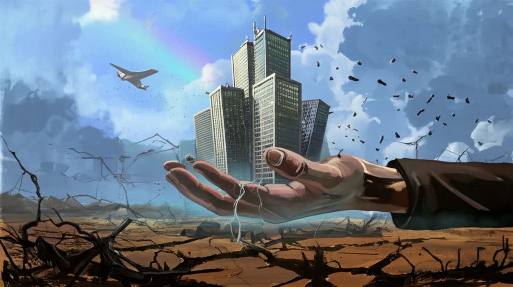 Corporate environmental crime concept