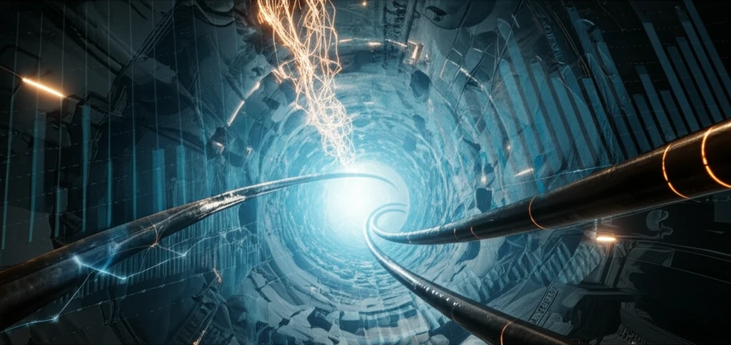 Coiled tubing operations with data streams representing efficiency in the energy market
