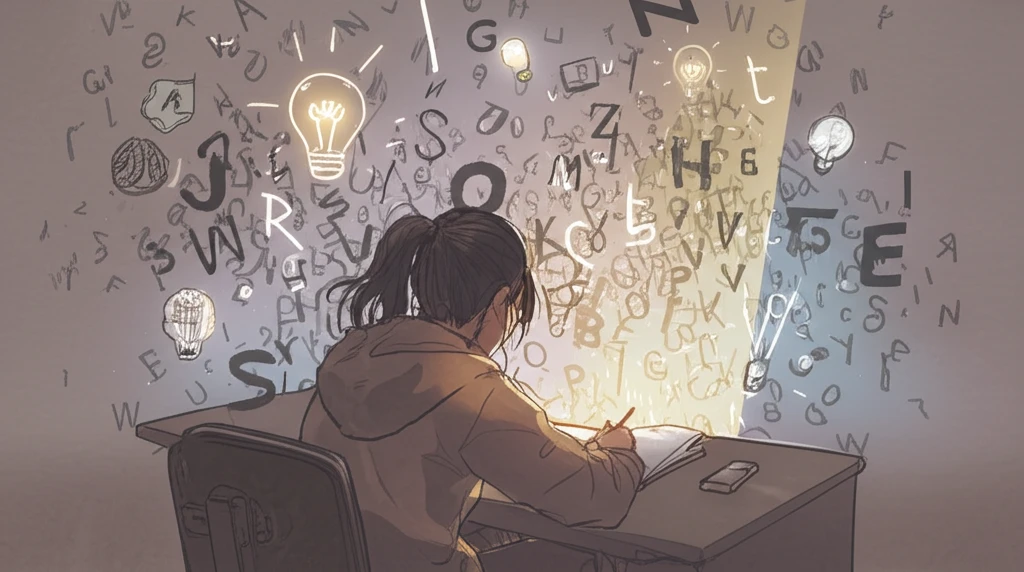 A student unlocks their writing potential.