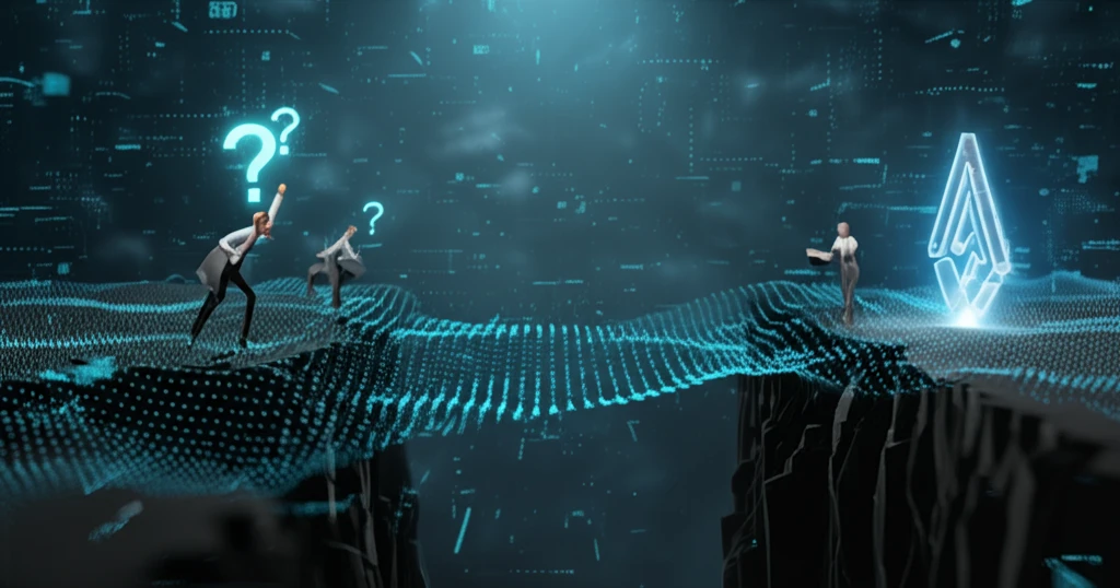 Surreal illustration of MDCgo bridging the gap in grouped data analysis.