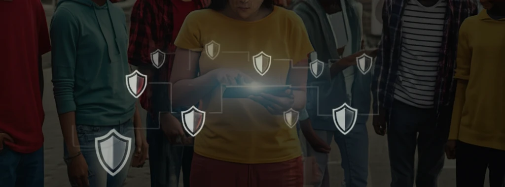 Teens learning about safe sex