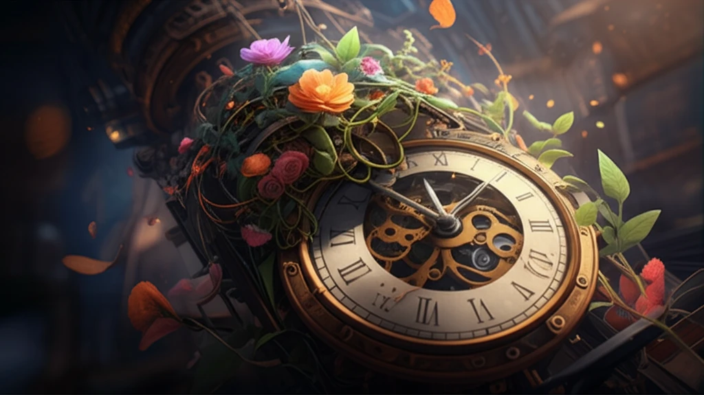 Clockwork sprouting flowers: Innovation from control.