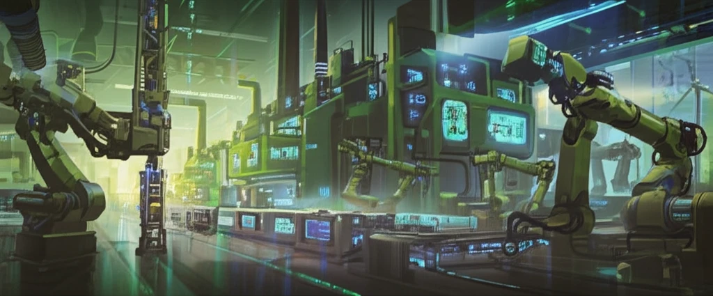 Sustainable AI-Powered Factory