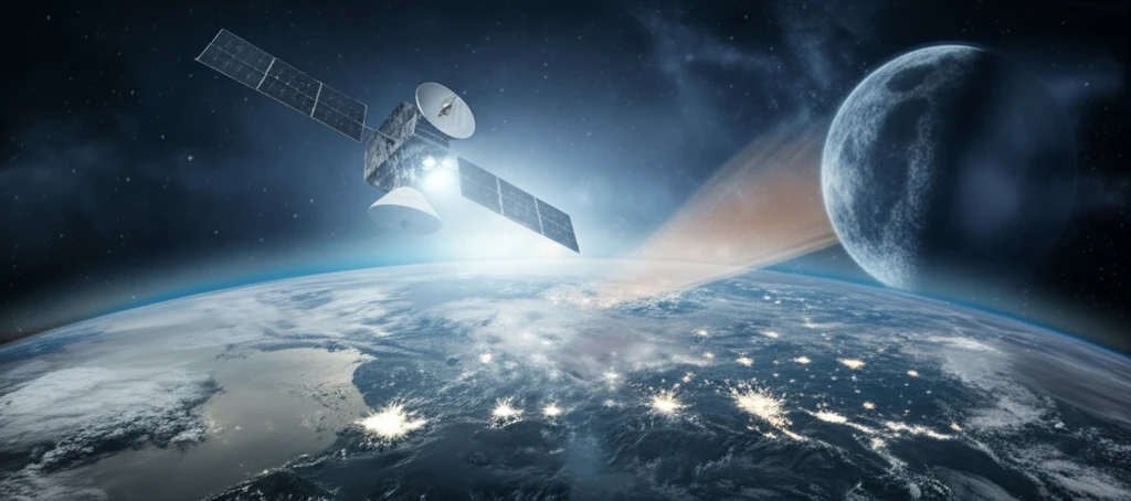 Satellite calibrating using lunar irradiance measurement