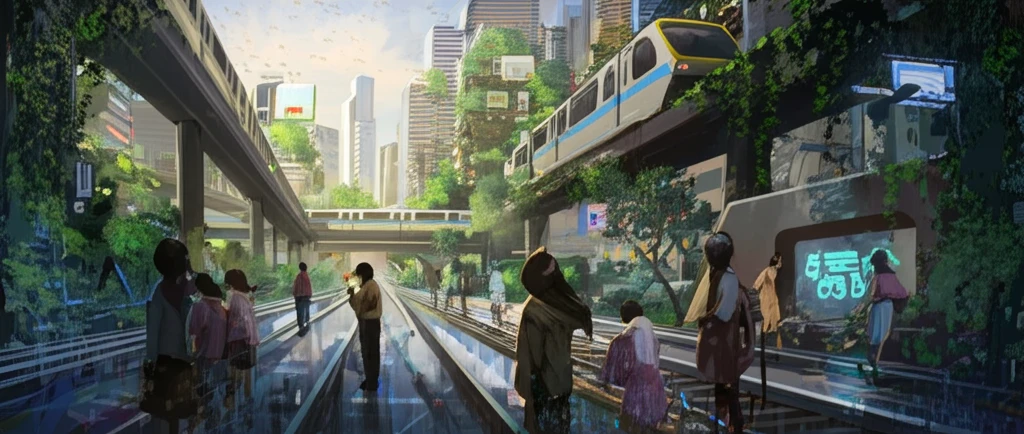 Futuristic cityscape representing smart infrastructure investment.