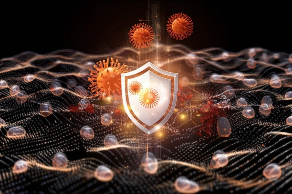 A secure network with VEKE protecting data.