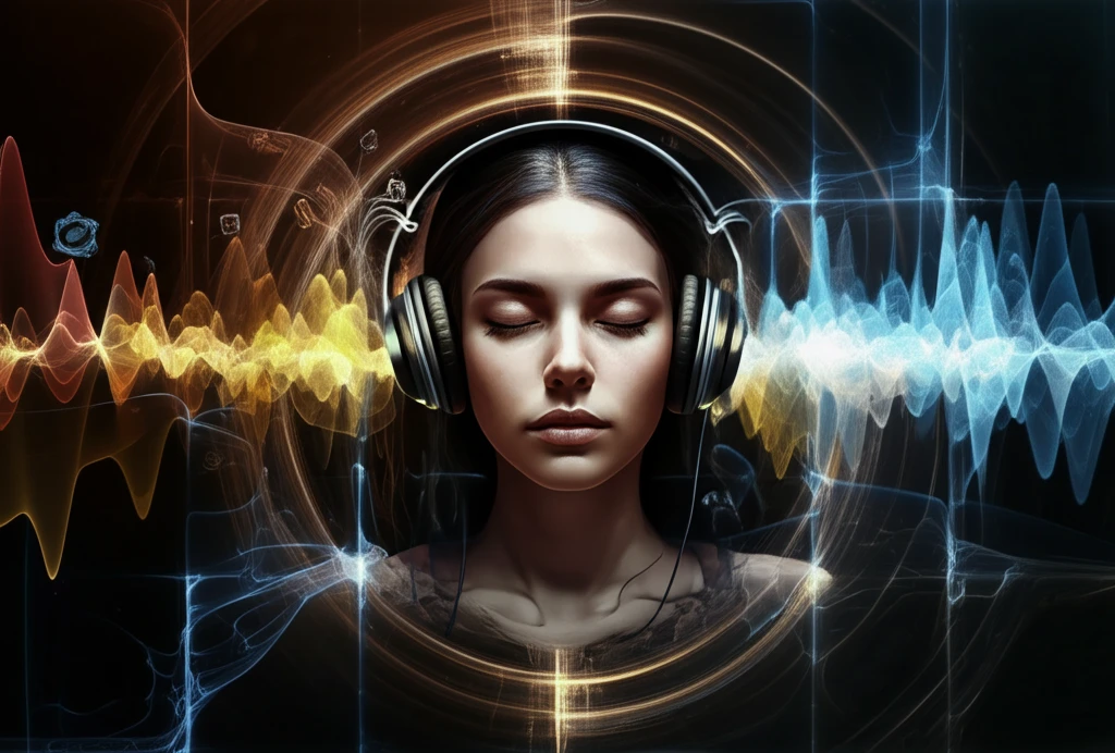 Person listening to podcasts, enhancing productivity