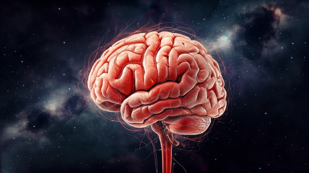 Illustration of a dural arteriovenous fistula at the foramen magnum causing a subarachnoid hemorrhage