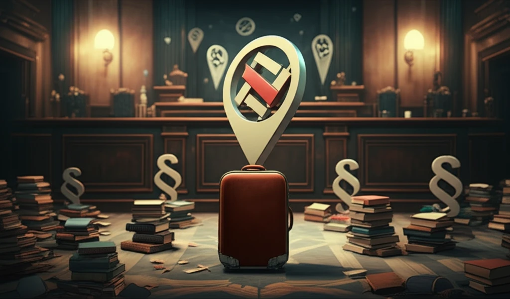 Travel expenses for lawyer on a courtroom floor