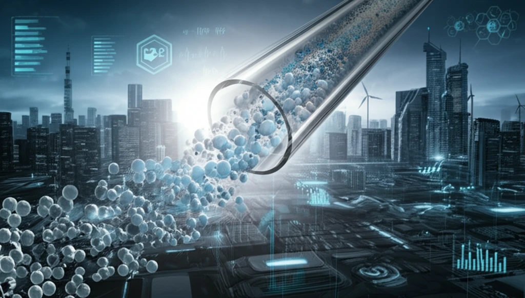 Calcium Carbonate Nanofluids Flowing in a Pipe