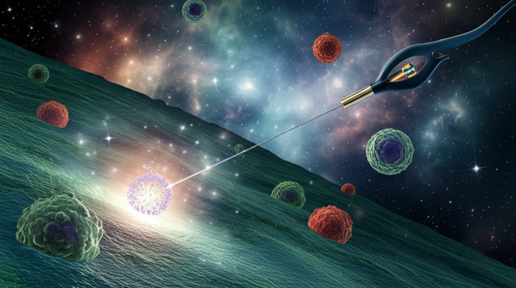 Accurate radiation beams precisely targeting cancer cells.