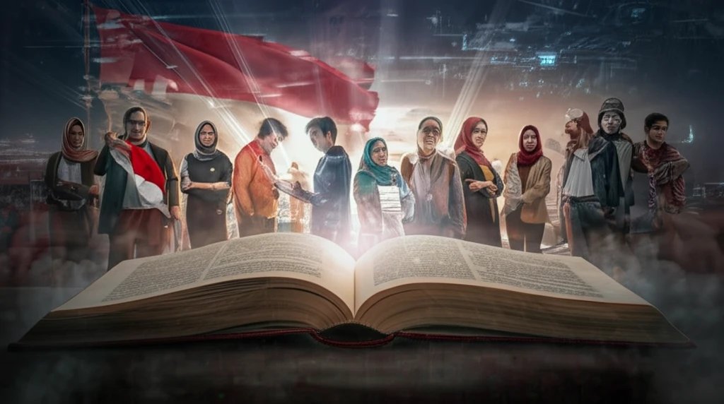 Empowered Indonesian citizens illuminated by the light of knowledge.