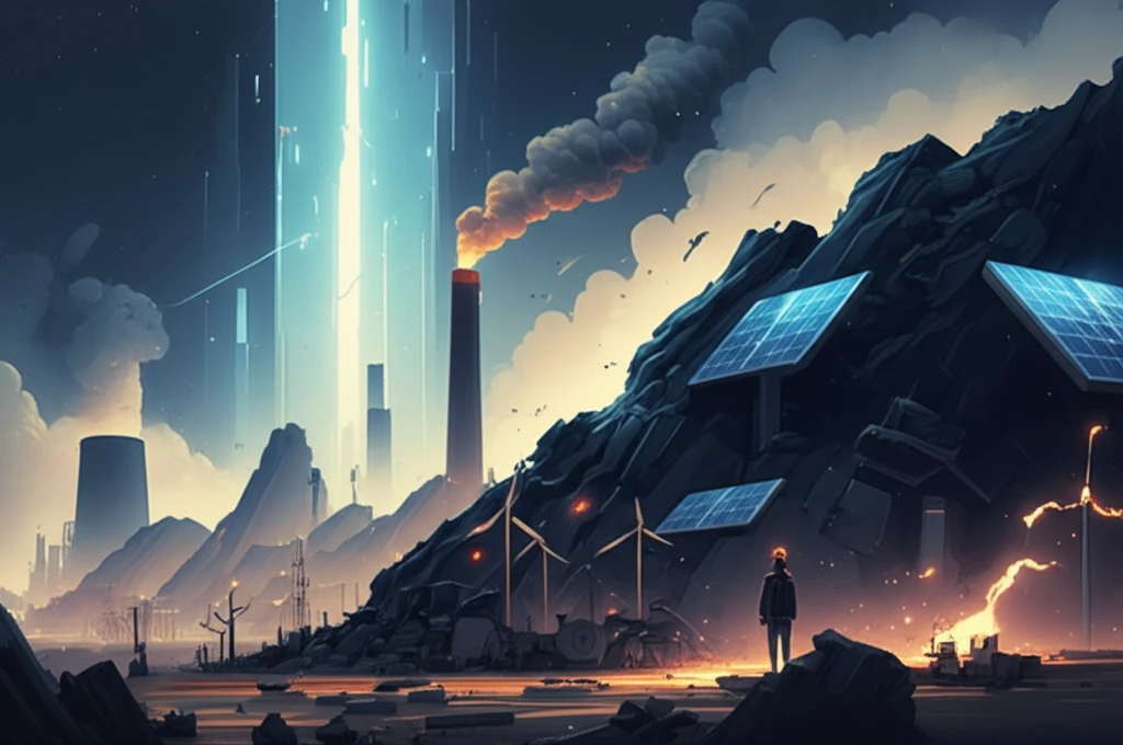 Coal waste transforming into clean energy