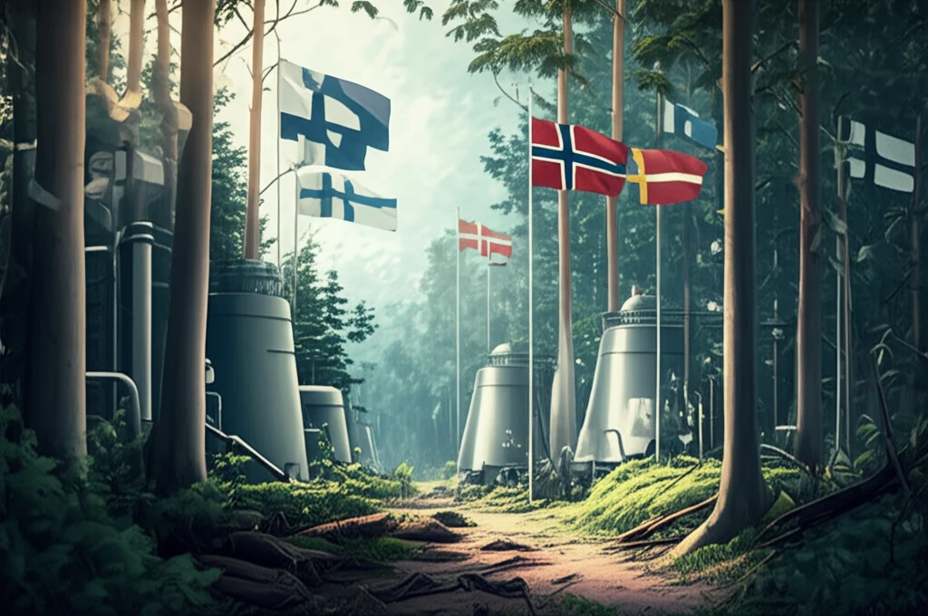 Sustainable biofuel production in a Nordic forest landscape.