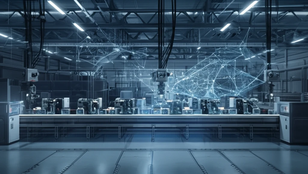 AI-powered quality control in a modern factory