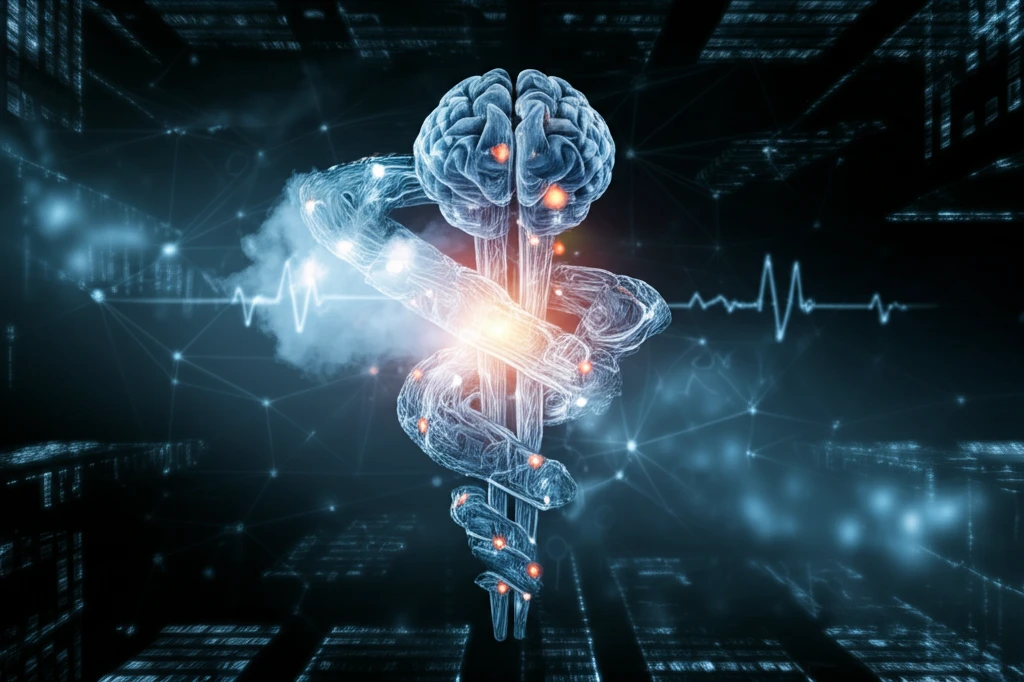 Interconnected brains symbolizing collaborative learning in healthcare