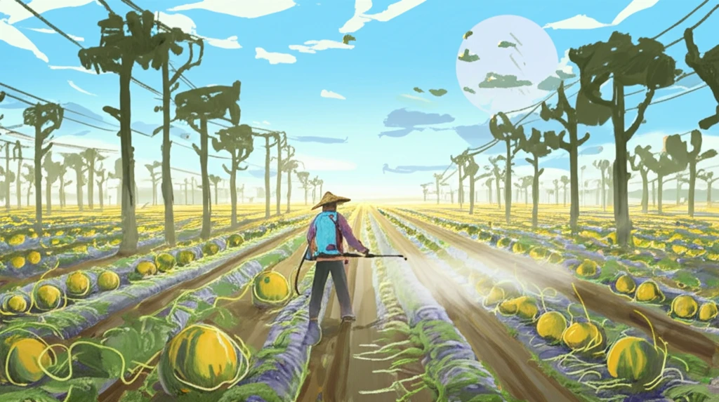 Balancing herbicide use for healthy melon crops