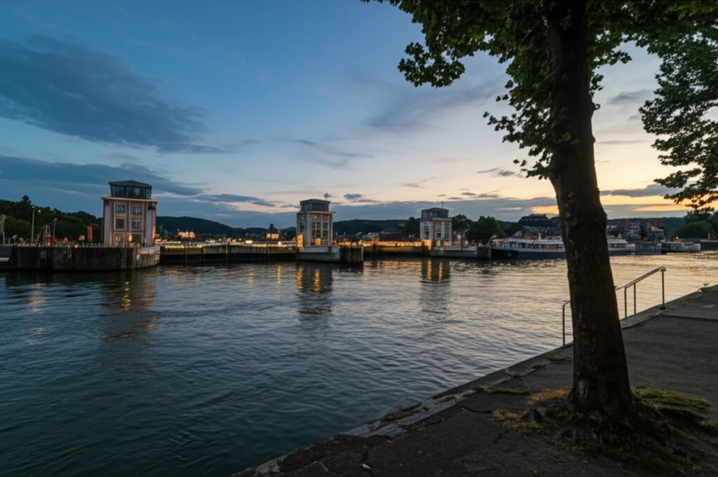 Aldingen Lock Refurbishment on the Neckar River
