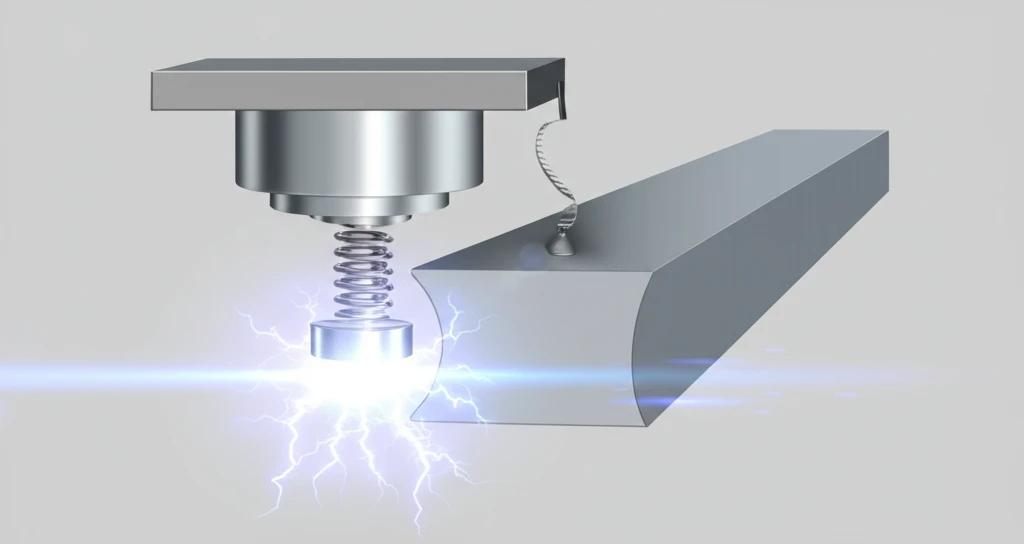 Spring-supported fine particle impact damper reduces vibrations