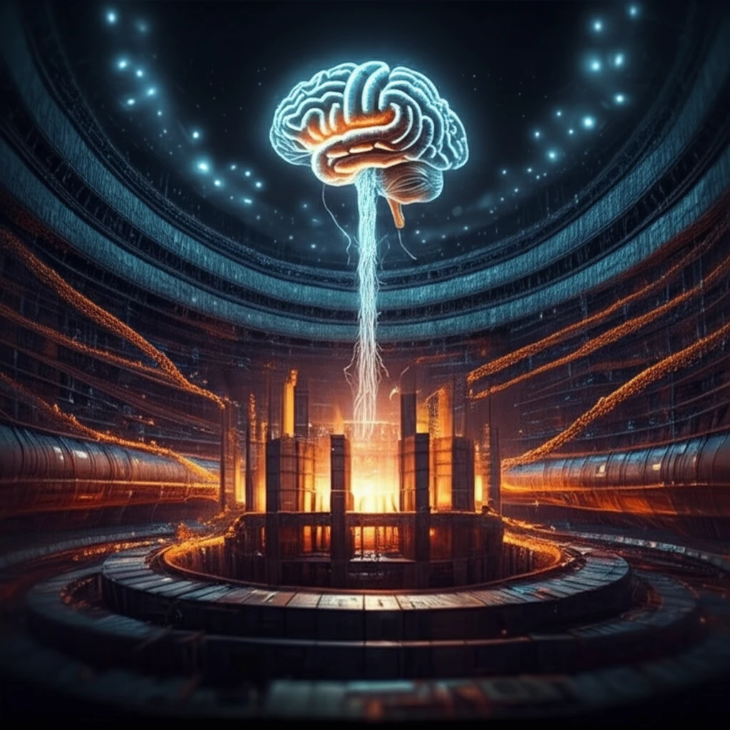 AI Enhanced Nuclear Reactor