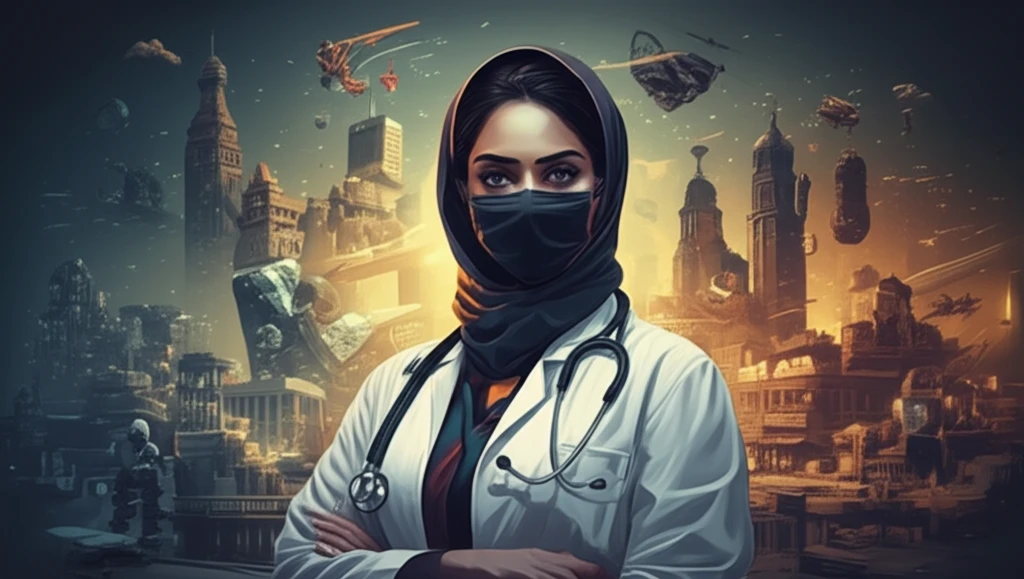 A Pakistani woman doctor navigates tradition and modernity in a hospital setting.
