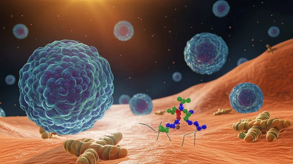 Nanoparticles targeting cancer cells.