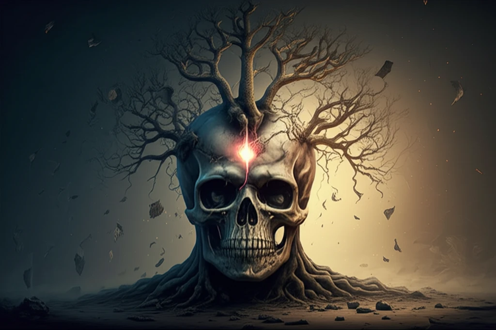 Illustration of a Venous Varix Rupture Leading to Subarachnoid Hemorrhage