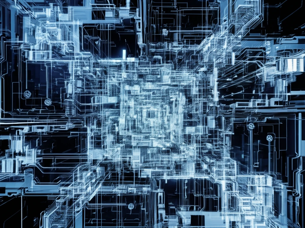 Interconnected circuits forming a stable and unstable grid