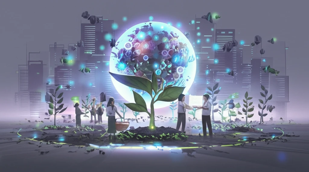 Blooming Business Ecosystem: Happy Employees Growing Success