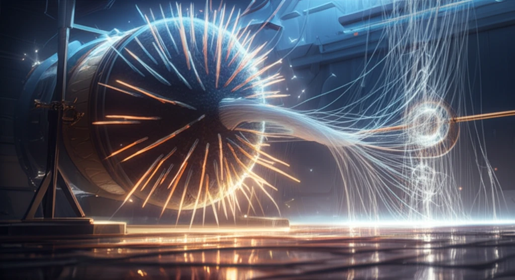 Innovative quilled nozzle-less electrospinning setup producing nanofibers.