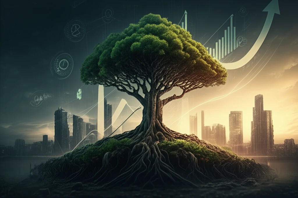 Sustainable Growth: Green finance concept