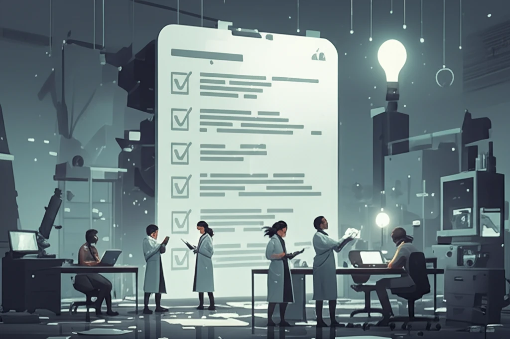 Checklist overshadowing researchers, concept of research purpose