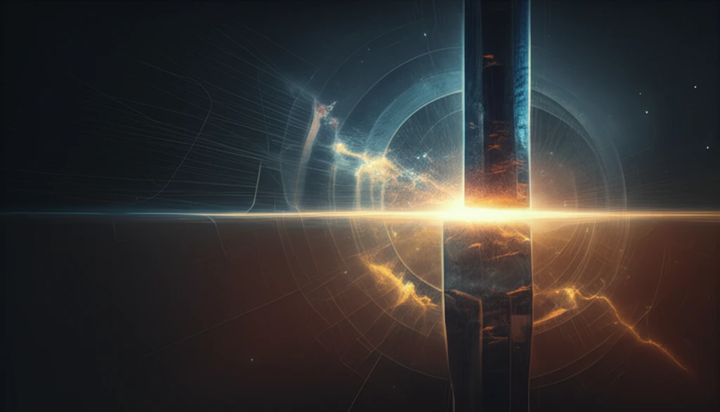 Surreal depiction of a glowing weld joint illustrating hot-spot energy.