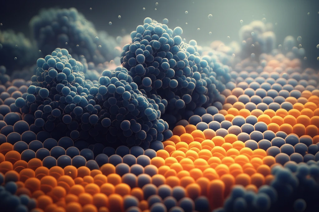 Microscopic view of cobalt structures enhancing fuel cell performance.