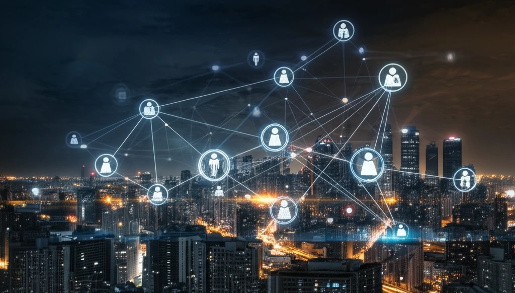 Interconnected networks of an entrepreneurial ecosystem.