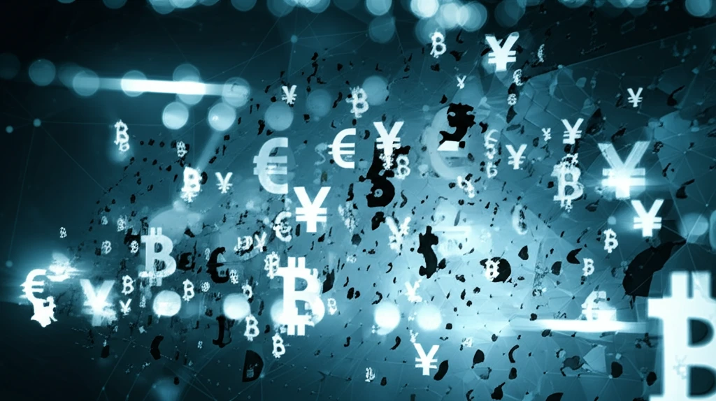 Global financial networks symbolize economic stability and monetary policy.
