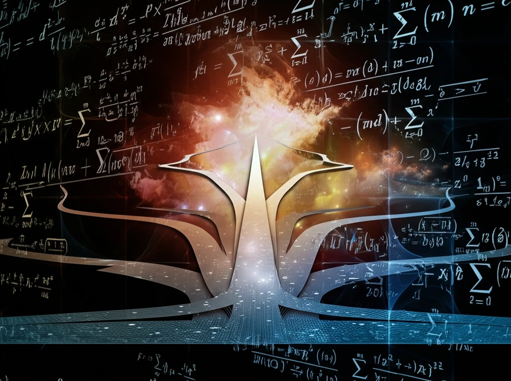Converging paths symbolizing decision-making influenced by causal inference.