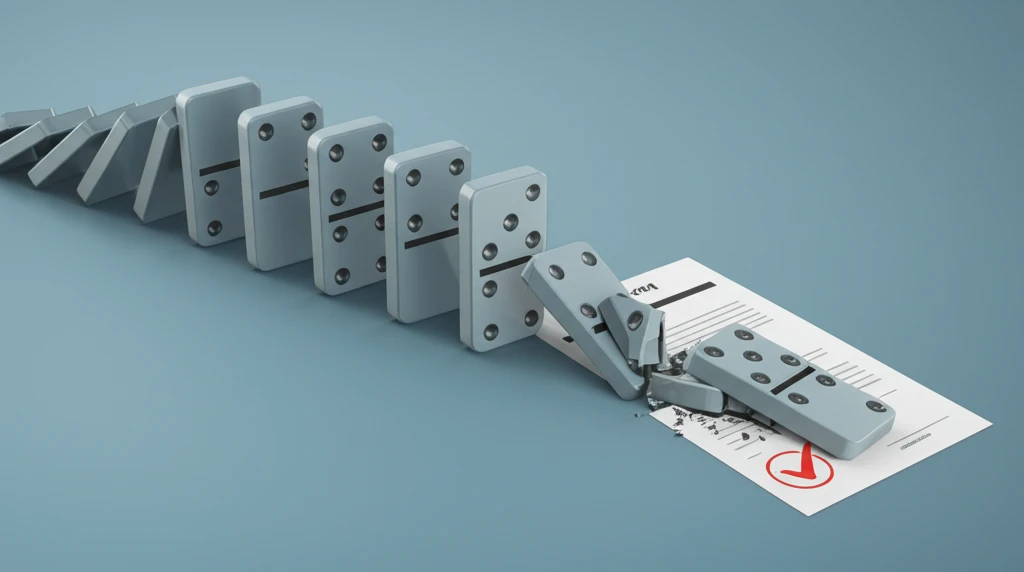 Domino effect on job contracts.