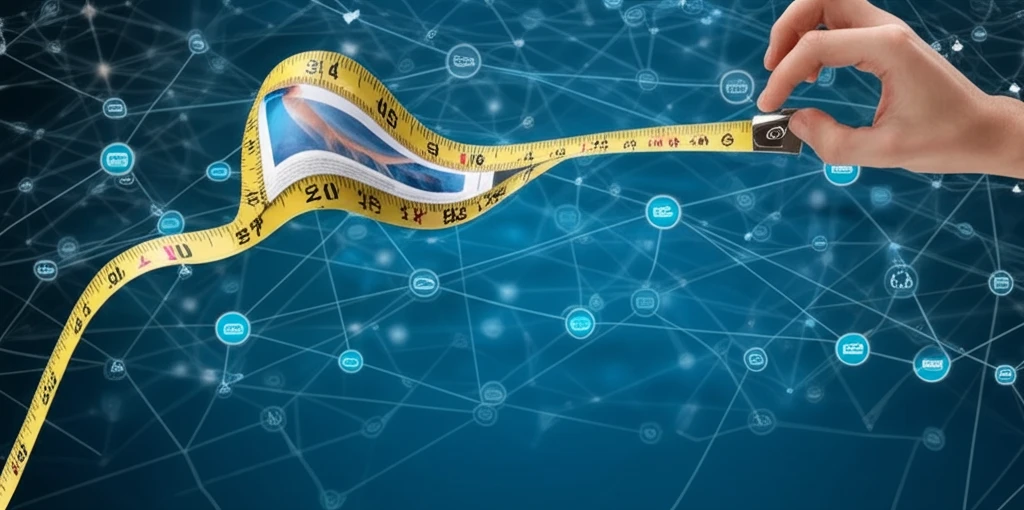 Distorted Measuring Tape: Symbolizing the challenges in accurate causal measurement
