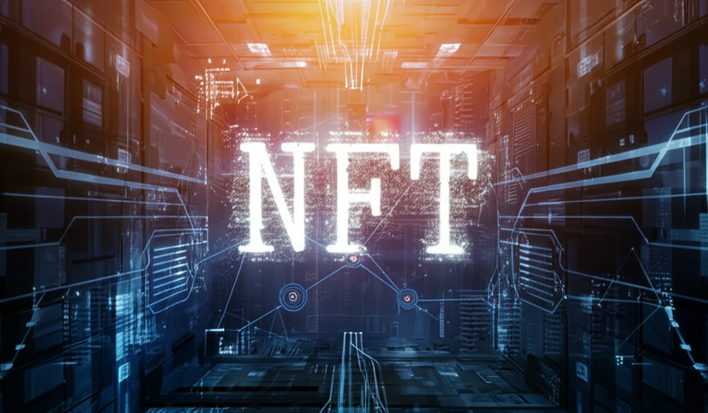 NFT referral network illustration