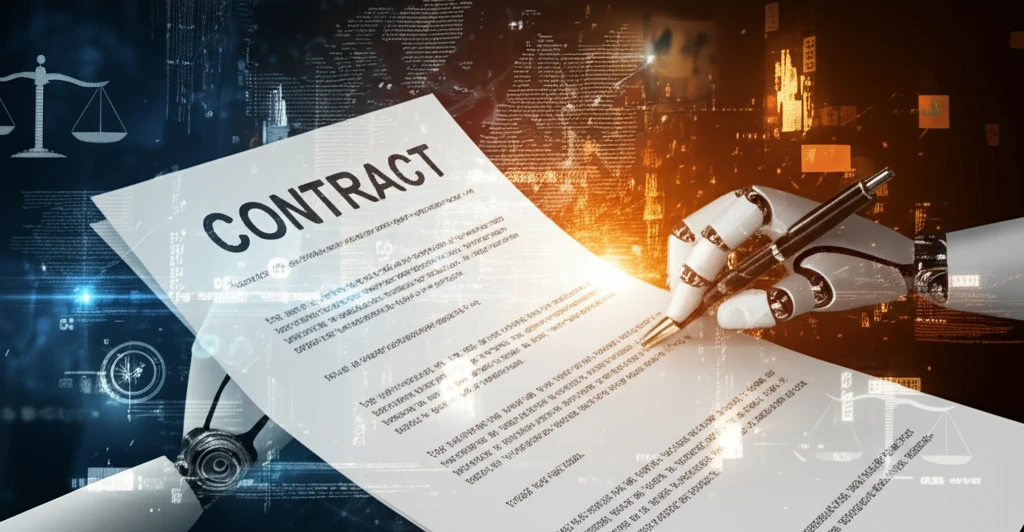 AI-designed contract