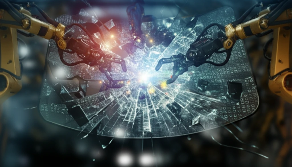 Data integrity being restored, showing the power of robust statistics.