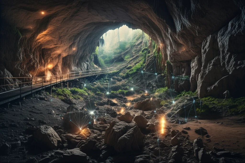 AI Neural Network Over Stopića Cave